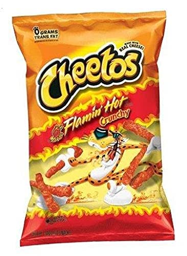 (Pack of 5) Cheetos Flamin' Hot Crunchy 2.0 oz 