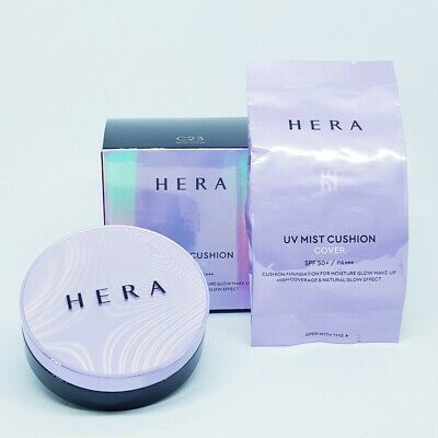 HERA UV Mist Cushion Cover #21 Vanilla 15g x 2ea SPF50 PA+++ Foundation K-Beauty  | eBay