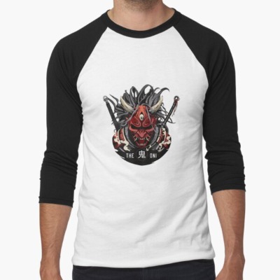 The Oni Baseball ¾ Sleeve T-Shirt by eriiiin