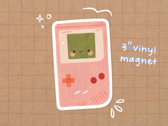 Video Game Vinyl Magnet  Kawaii Magnet  Gamer Magnet  Cute | Etsy Canada