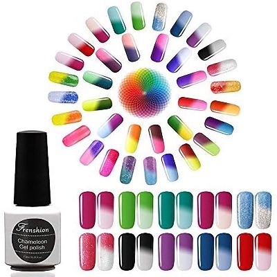 10 Gel Polish Temperature Color Changing Polish