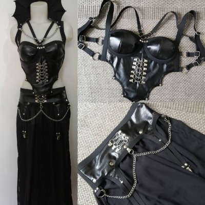 Vampiria Harness Outfit | Etsy