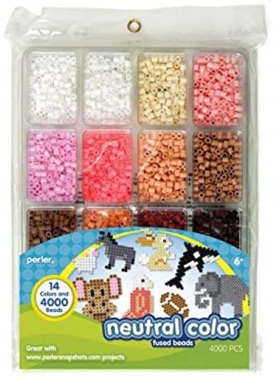 Perler Tray Fused Beads Neutral Colour - 80-17514  - 