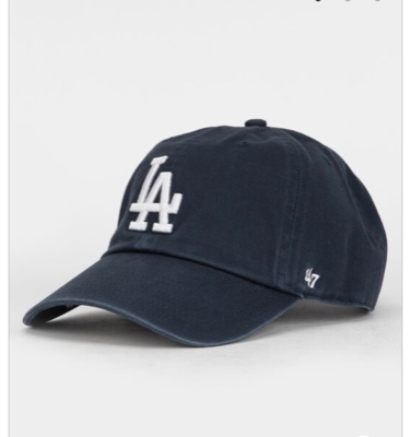 47 BRAND Los Angeles Dodgers '47 Clean Up Strapback Hat - NAVY - B-RGW12GWS-NYD | Tillys