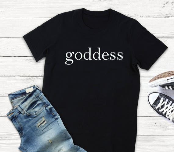 GODDESS TEE | Etsy
