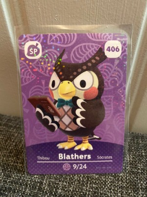 Blathers Animal Crossing Amibo Card Series 5 Brand New! on Mercari