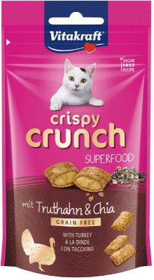 Vitakraft Crispy Crunch turkey and chia, 60 gr