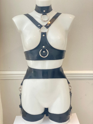 Latex Ring Harness leda | Etsy