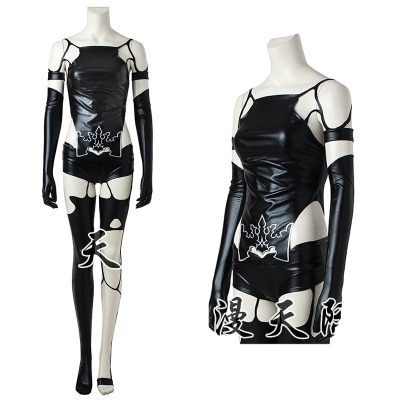 85.0US $ 15% OFF|Games NieR:Automata YoRHa No. 2 Type A Cosplay Costumes Regular Size S XXL Bandage Battleframe lingerie Clothing Long Wig|Game Costumes|   - AliExpress