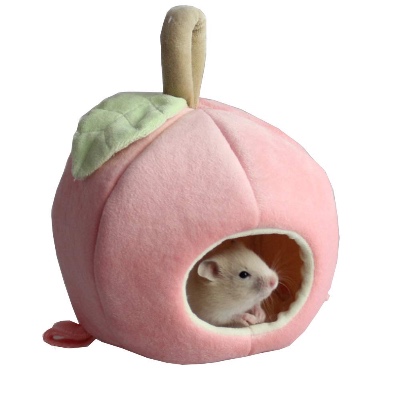 ANIAC Pet Winter Hanging Fruit House Hammock Warm Bed Nest Accessories for Hamster Guinea Pig Hedgehog Chinchilla Hamster Hedgehog Chinchilla and Small Animals