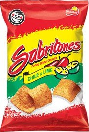 Sabritones Chile  Lime Puffed Wheat Snacks, 5 oz