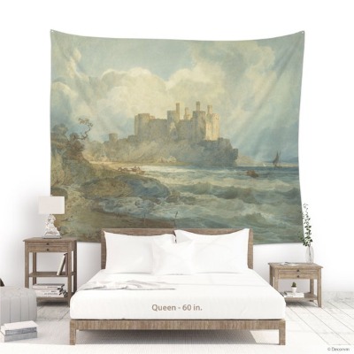 Conway Castle Wall Tapestry Turner Art for Wall Decorating | Etsy Canada