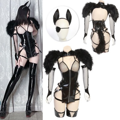 107.16US $ 20% OFF|Original Design Dark Dynasty Wolf Girlfriend Cosplay Costume Woman Sexy Mesh Jumpsuits Black Lingeries Anime Outfits Secret Suit| |   - AliExpress
