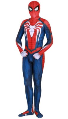 VINMEN PS4 Insomniac Superhero Costume 3D Print Spandex Halloween Zentai Suit Adult/Kids