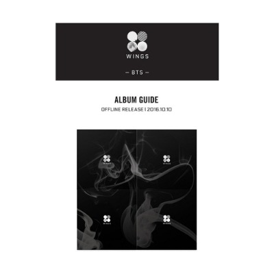 BTS-[ WINGS ] (Vol.2) 2nd Album Random Ver. CD+PhotoBook+PhotoCard Sealed Bangtan