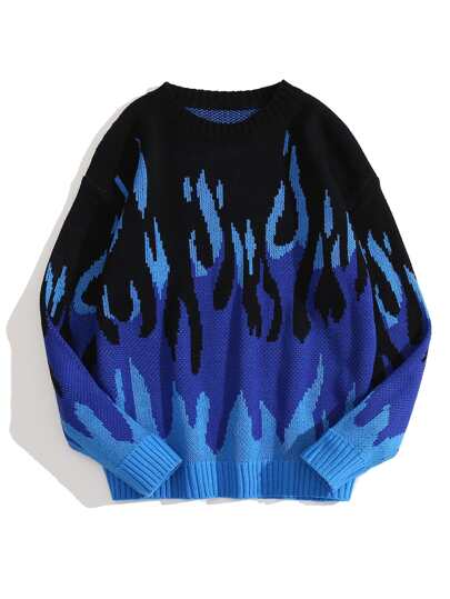 Fire Pattern Sweater