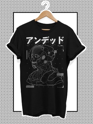 Unisex T-shirt Undead Japanese Techwear 