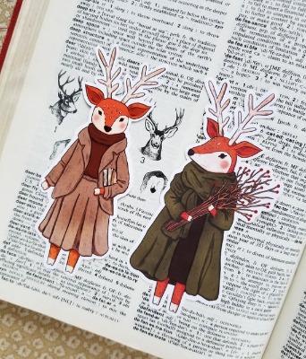 Oh Deer  Stickers | Etsy