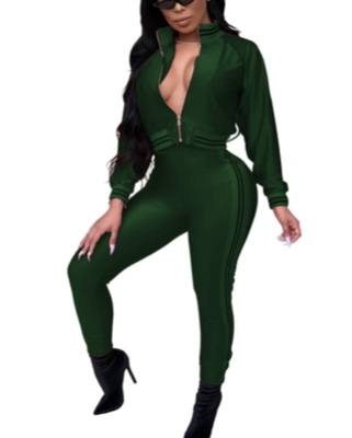 Women Bodycon Two Piece Jumpsuits Sexy See Through Clubware Long Sleeve Skinny Rompers for Party