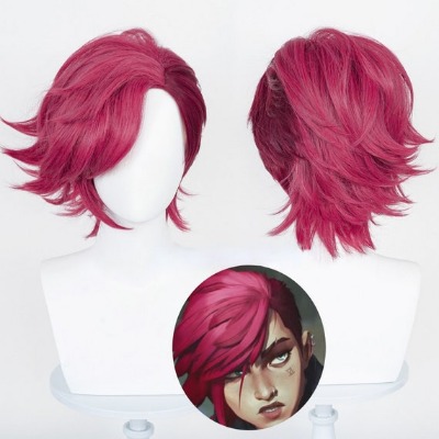 Vi Cosplay Wig