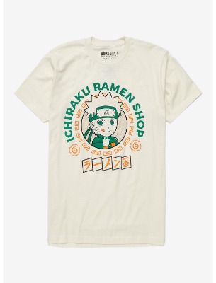 BDAY LUCID // Naruto Shippuden Ichiraku Ramen Shop Chibi Naruto T-Shirt - BoxLunch Exclusive | BoxLunch