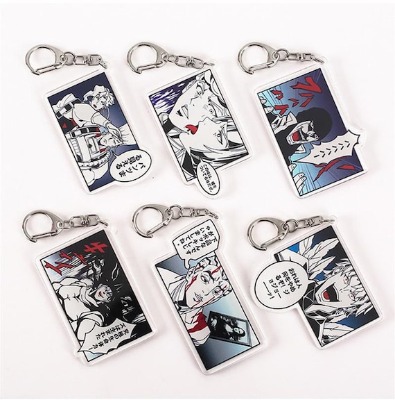 Anime Jojos Bizarre Adventure Keychain Jojo Acrylic Keyring | Etsy