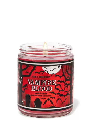 Vampire Blood Single Wick Candle  | Bath & Body Works