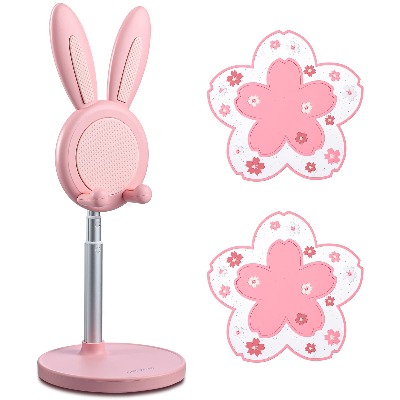 Pink Bunny Phone Stand