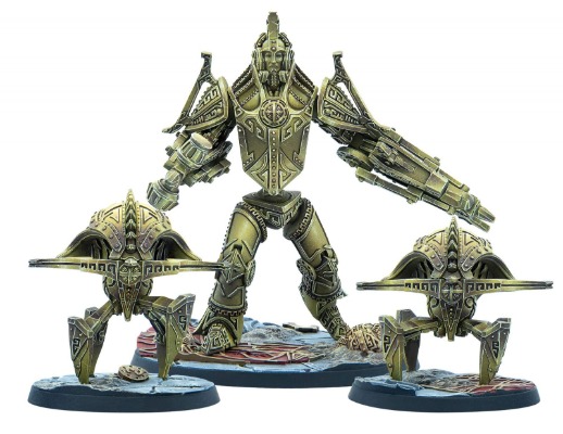 Modiphius Entertainment Elder Scrolls Call to Arms Dwemer Centurion and Ballista Miniatures Set