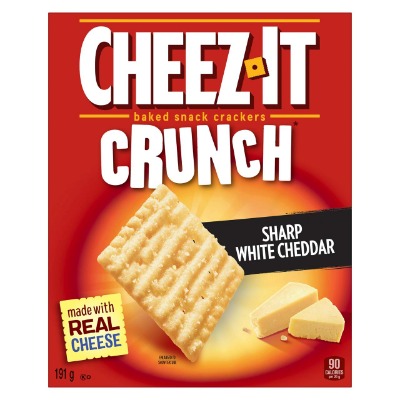 Cheez-It Crunch, Sharp White Cheddar, 191 Grams