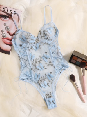 Intimo sexy Ricamo Animale Romantico