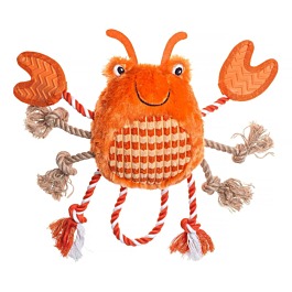 Under The Sea Crab Dog Toy by House of Paws
