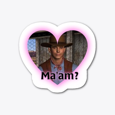 I HEART DAVE STICKER