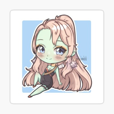 Chibi Lola Sticker by Lolotovcocktail