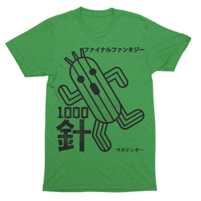 1000 Needles Japanese Shirt Shamrock Green Or Triblend Green Cotton or Tri-Blend Shirt is Sizes S-5XL