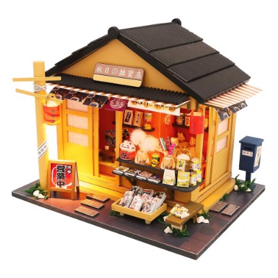 Japanese Store Craft Model Kit with Dust Cover