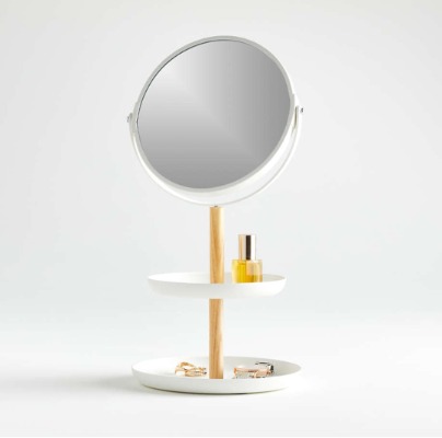 Yamazaki Tosca Tiered Jewelry Dish with Mirror