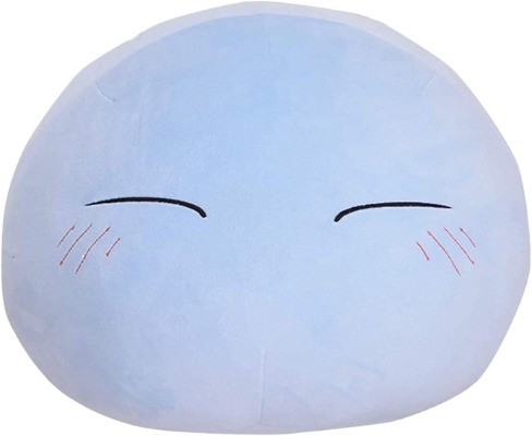 Animes That &Time Pillows I Got Reincarnated as a Slimes Plushie Japan Cartoon Tensei Shitara Slime Datta Ken Tempest Rimuru Stuffed Doll Plush Stuffed Doll Pillow Toys Birthday Gifts Pillowcase (Shy)