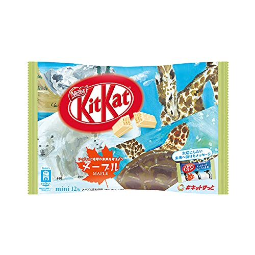KitKat Mini Maple flavor bag of 12 bars Japan Import