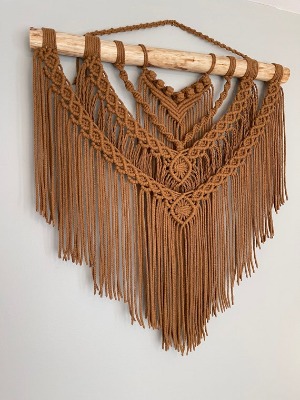 Macramé Wall Hanging 24 Inches / Boho Decor / Large | Etsy Canada