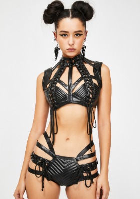 Lunar Rude Awakening Lace-Up Shorts