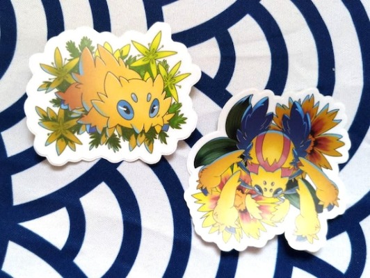 Joltik  Galvantula Bug Pokemon Vinyl Sticker | Etsy