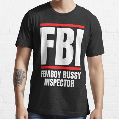 Femboy Bussy Inspector Essential T-Shirt by Illustrated Feelings