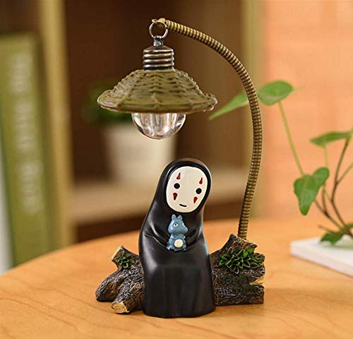 No Face Man Night Light Table Lamp