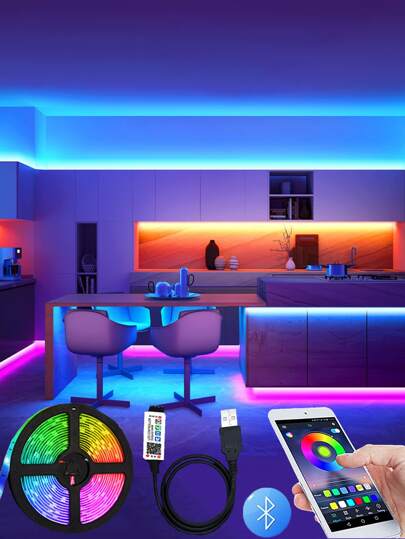 30/60/90/150 LED APP Control RGB Strip Light