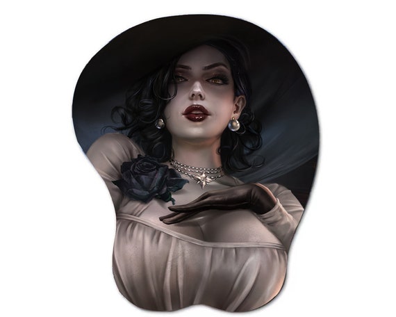 Alcina Dimitrescu 3D Mouse Pad