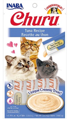 BLACK FRIDAY Inaba Churu Creamy Puree Cat Treat - Tuna