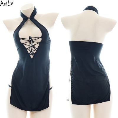 AniLV Black Tight Dress 