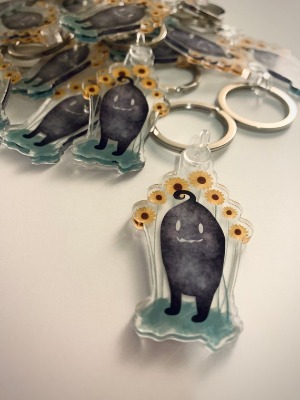 Krobus  Stardew Valley Keychain  | Etsy
