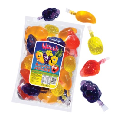 Wobbli Assorted Jellies 40g - 24 Piece Variety Pack